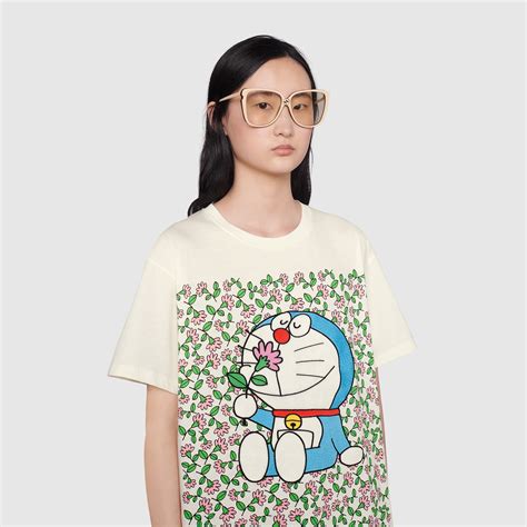 gucci x doraemon sweatshirt|Doraemon x Gucci cotton T.